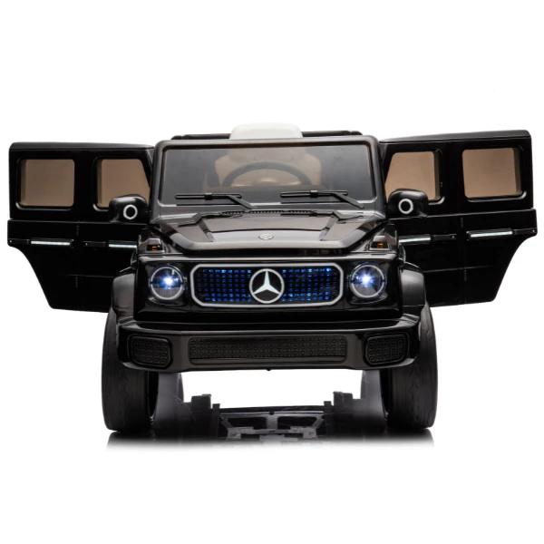 Masinuta electrica mercedes benz eqg, 12v9ah, motor 550wx2, roți eva, scaune din piele 5