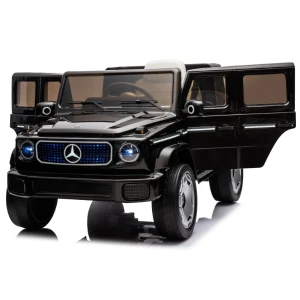 Masinuta electrica mercedes benz eqg, 12v9ah, motor 550wx2, roți eva, scaune din piele Thumbnail 6