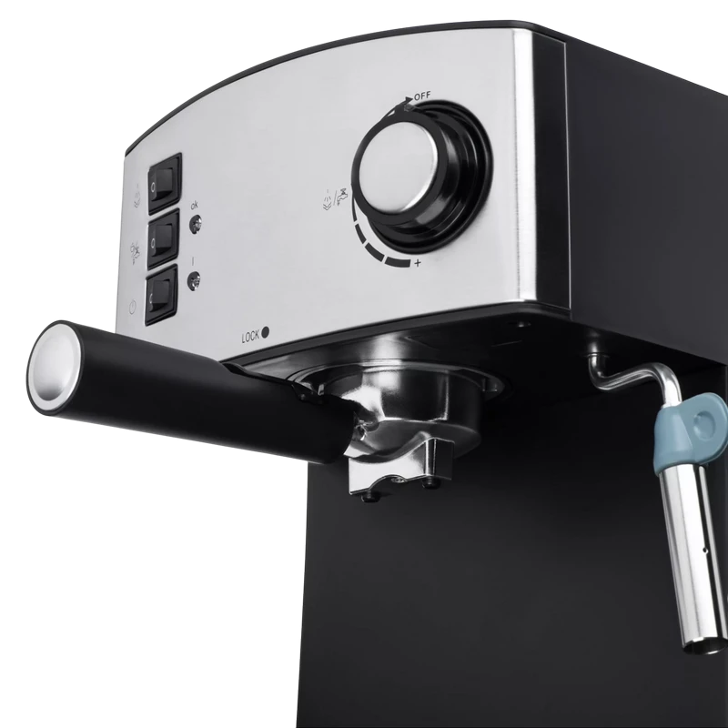 Кофеварка рожковая ardesto ycm-e1600, 850вт, нержавеющая сталь 6