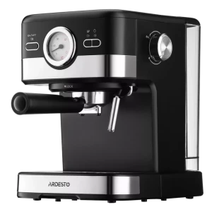 Кофеварка рожковая ardesto ycm-e16b, 1100вт, черный