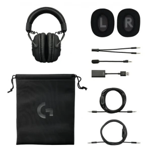 Căști gaming logitech g pro x, cu fir, negru Thumbnail 5