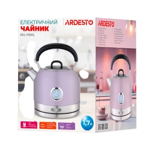 Электрочайник ardesto ekl-f500l, фиолетовый Thumbnail 4