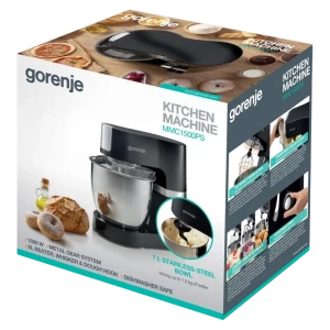 Кухонный комбайн gorenje mmc1500ps, чёрный Thumbnail 6