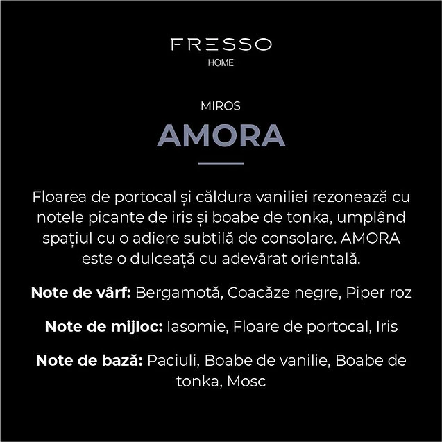 Difuzor de parfum fresso amora 100 ml 8