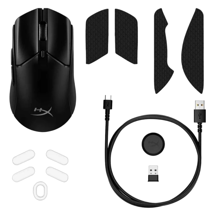 Игровая мышь hyperx pulsefire haste 2, чёрный 3