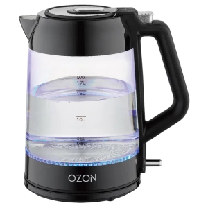 Fierbător electric OZON EKC-1705A-GS, Negru