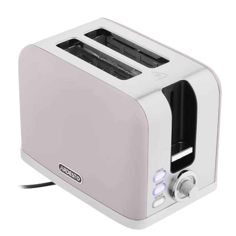 Тостер ardesto t-f500l, сиреневый 4