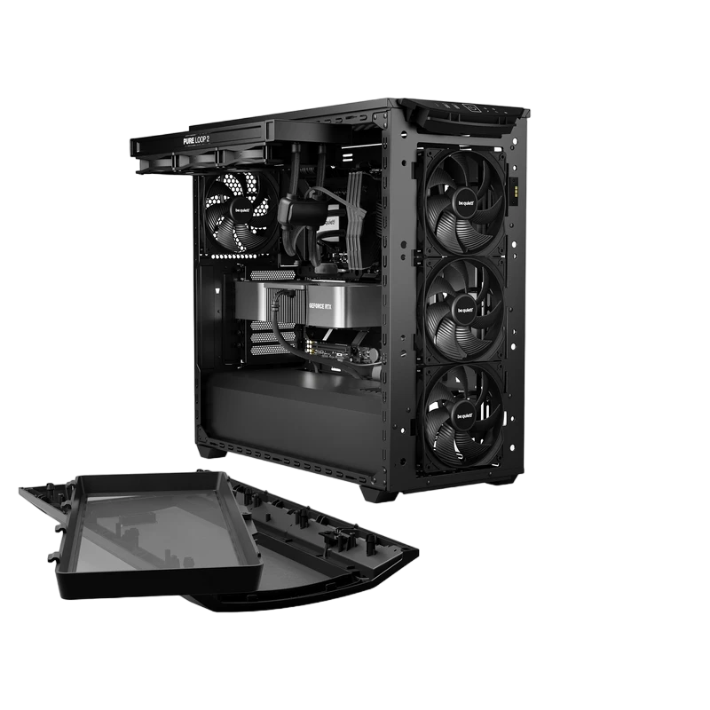 Компьютерный корпус be quiet! shadow base 800 dx, full-tower, , чёрный 6