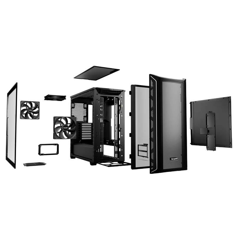 Компьютерный корпус be quiet! shadow base 800 dx, full-tower, , чёрный 8