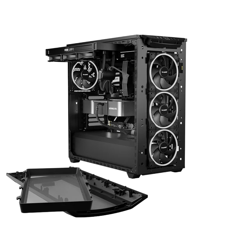 Carcasă pc be quiet! shadow base 800 fx, full-tower, fără psu, negru 8
