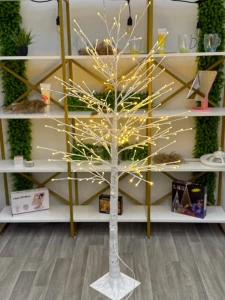 COPAC DECORATIV CU ILUMINARE LED, ALB