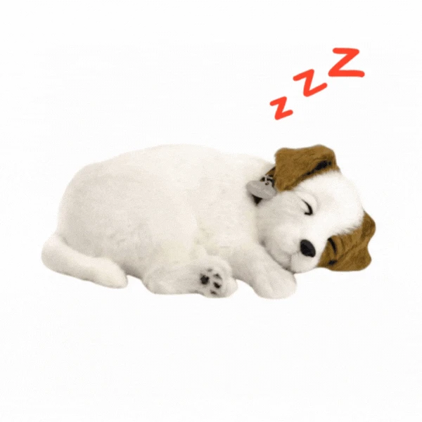 Cățeluș „jack russell terrier” cu imitație de respirație 2