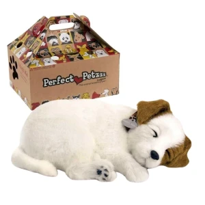 Cățeluș „jack russell terrier” cu imitație de respirație