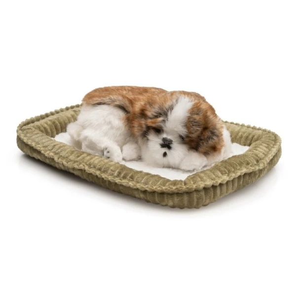 Cățeluș „shih tzu” cu imitație de respirație 5