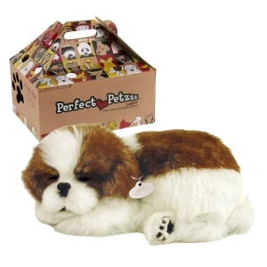 Cățeluș „shih tzu” cu imitație de respirație