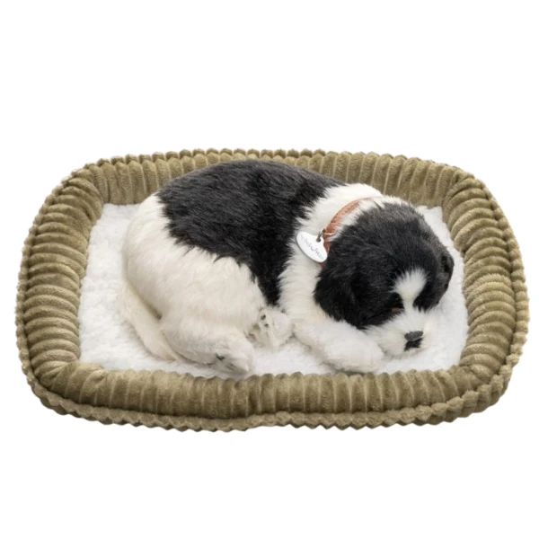 Cățeluș „border collie” cu imitație de respirație 6
