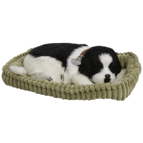 Cățeluș „border collie” cu imitație de respirație 4