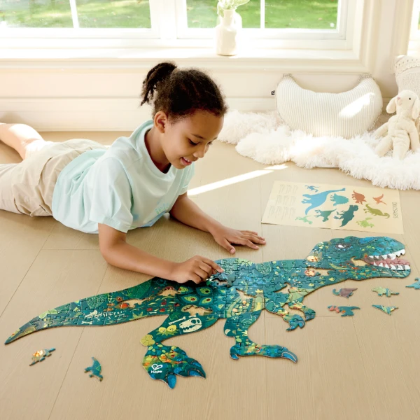 Puzzle de podea „dinozaur”, 202 elem. 9