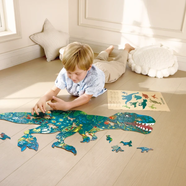 Puzzle de podea „dinozaur”, 202 elem. 10