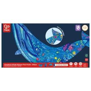 Puzzle de podea „balena cu cocoașă”, 200 elem. Thumbnail 7