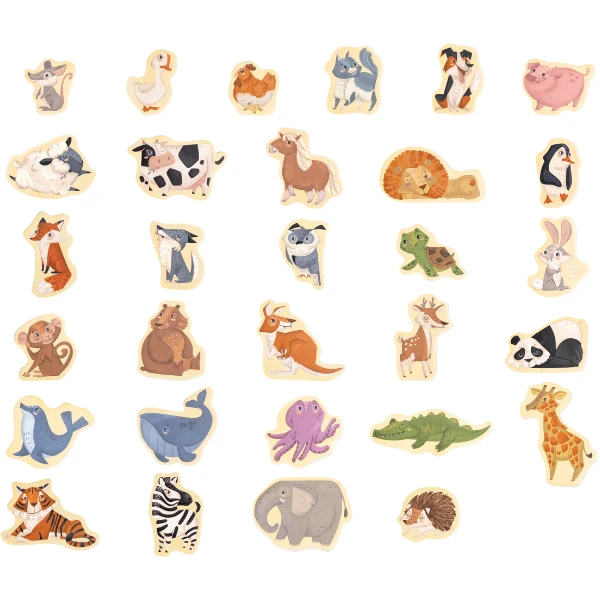 Set de figurine magnetice „animale” 2