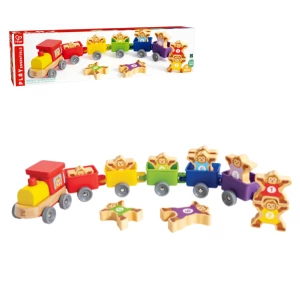 Trenul cu numere și maimuțe