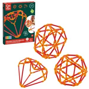 Set de construcție din bambus "flexistix"