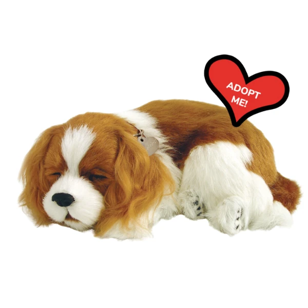 Cățeluș "cavalier king charles” cu imitație de respirație 5