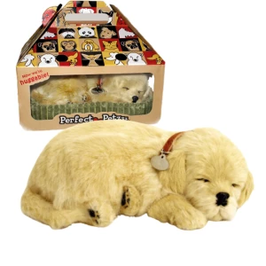 Cățeluș „Retriever auriu” cu imitație de respirație