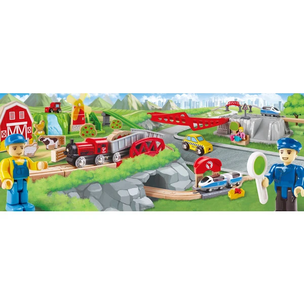 Set trenulet, cu cutie de depozitare 11