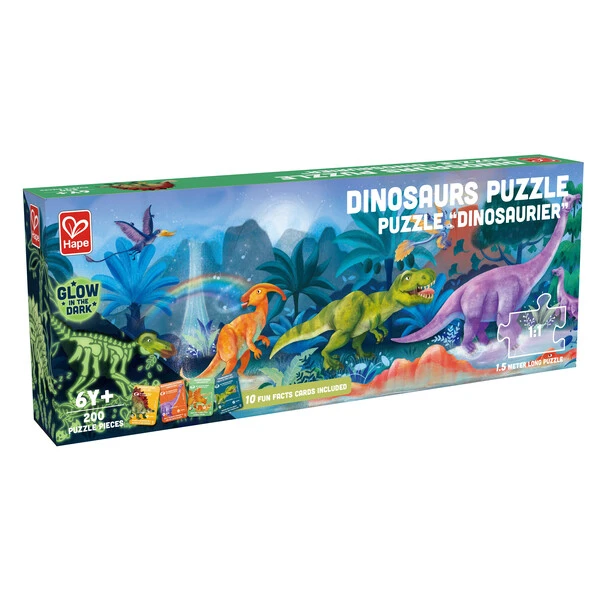 Puzzle 1,5 m "dinozauri", 210 elem. 8