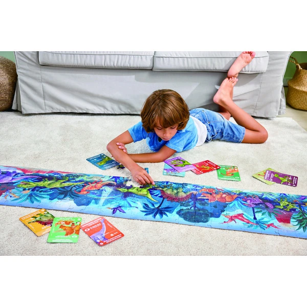 Puzzle 1,5 m "dinozauri", 210 elem. 6