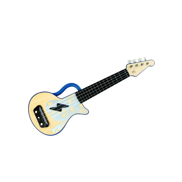 Chitara ukulele cu lumini, albastră 10