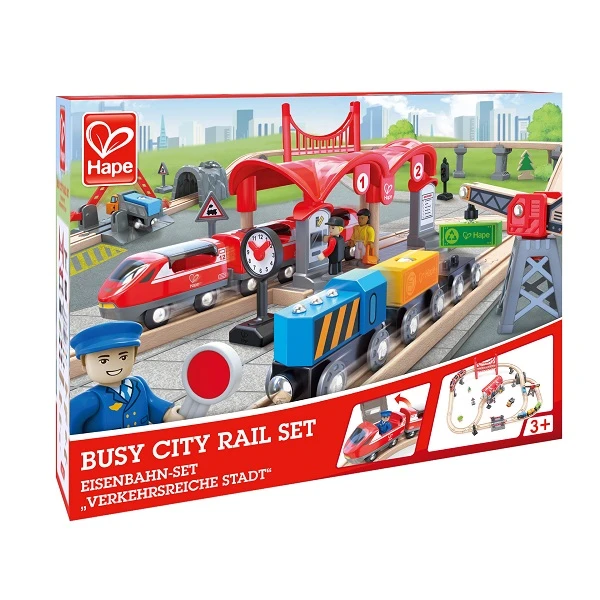 Set calea ferată cu tren de oraș 7