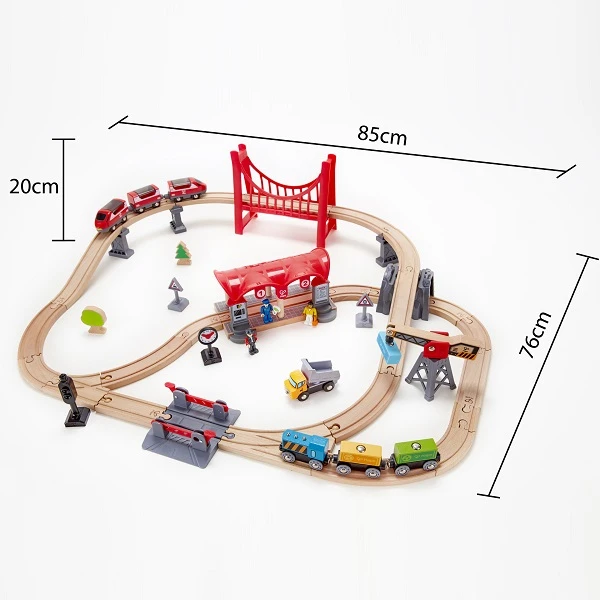 Set calea ferată cu tren de oraș 4