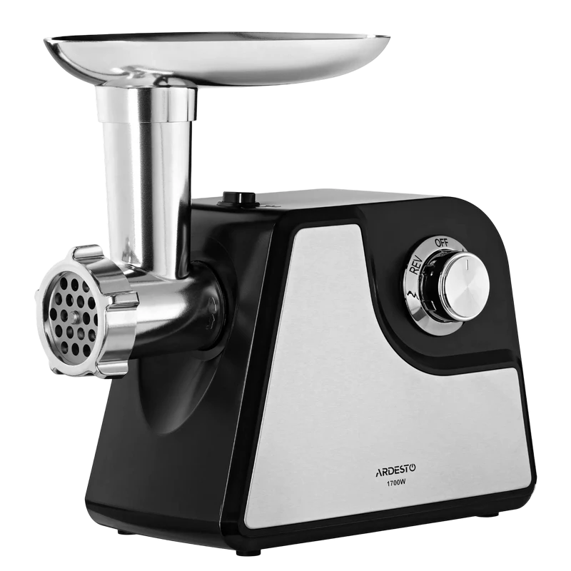 Mașină de tocat carne ardesto mgl-1790r, negru | oțel inoxidabil 3