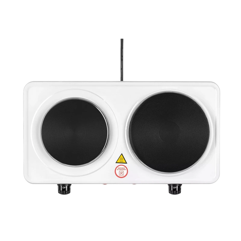 Электрическая настольная плита ardesto ecs-j225w, белый 2