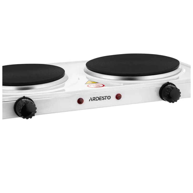 Электрическая настольная плита ardesto ecs-j225w, белый 4