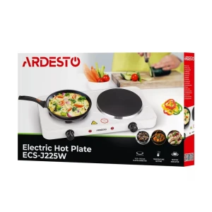 Электрическая настольная плита ardesto ecs-j225w, белый Thumbnail 3