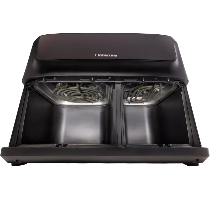 Friteuză cu aer cald hisense haf2700dcd, negru 3