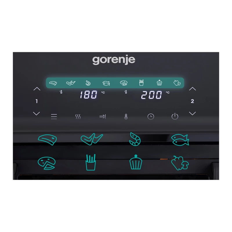 Multicuptor gorenje af2700bp, negru 2