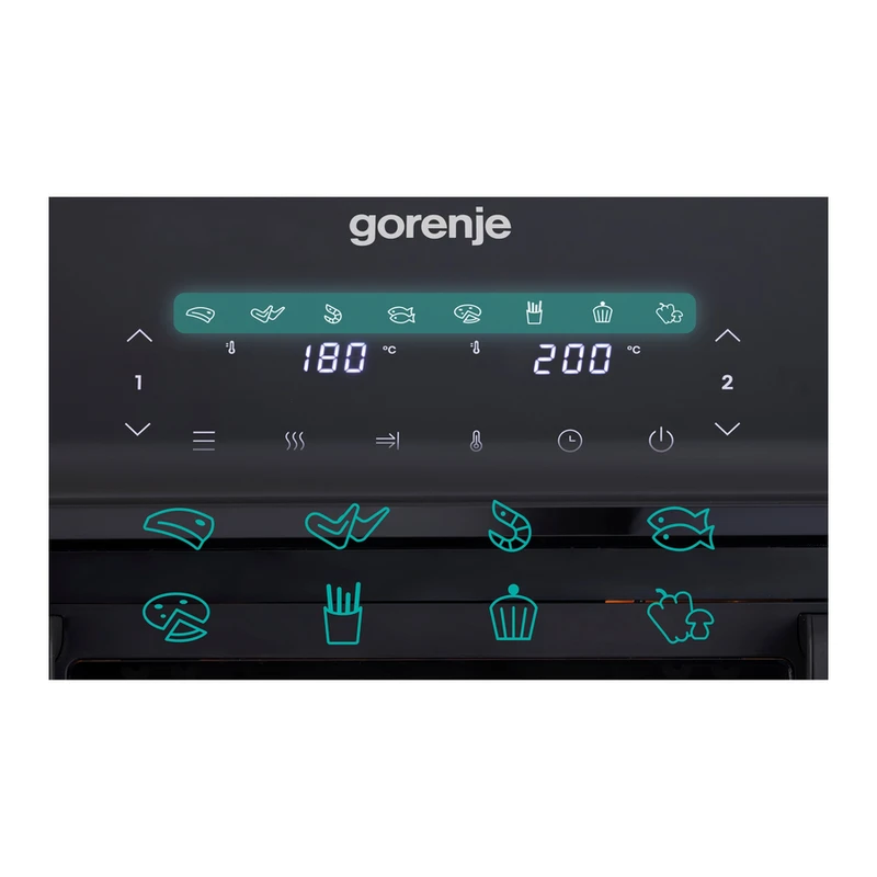Мультипечь gorenje af2700bp, чёрный 2