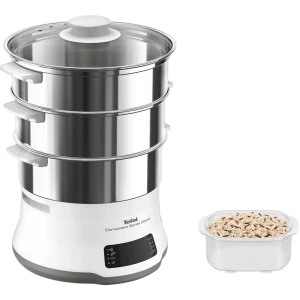Пароварка tefal vc502d10, белый Thumbnail 4