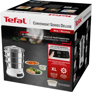 Пароварка tefal vc502d10, белый Thumbnail 3