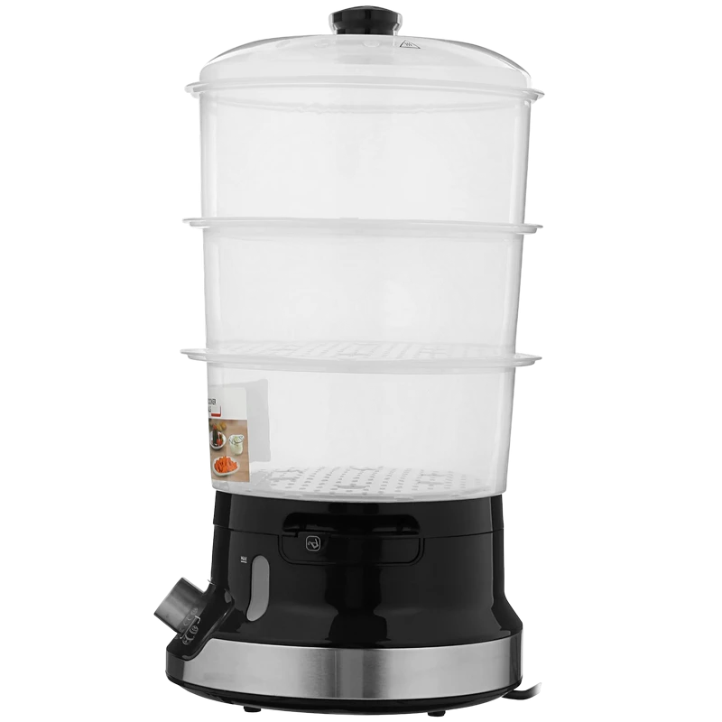 Aparat de gătit cu aburi tefal vc204810, negru 3