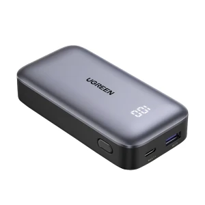 Ugreen power bank с двунаправленной быстрой зарядкой 10000mah, 30w, серый Thumbnail 3
