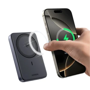 Ugreen power bank magsafe qi2 10000mah, 30w, серый Thumbnail 2
