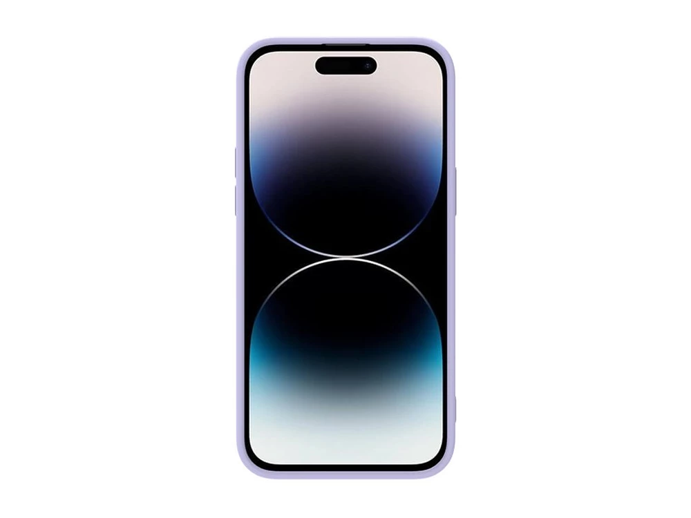 Husă nillkin iphone 14 pro, camshield silky silicone, violet 5
