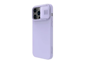 Husă nillkin iphone 14 pro, camshield silky silicone, violet Thumbnail 2