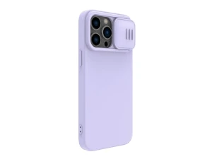 Husă nillkin iphone 14 pro, camshield silky silicone, violet Thumbnail 5